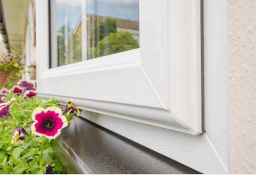 double glazed windows to improve energy efficiency